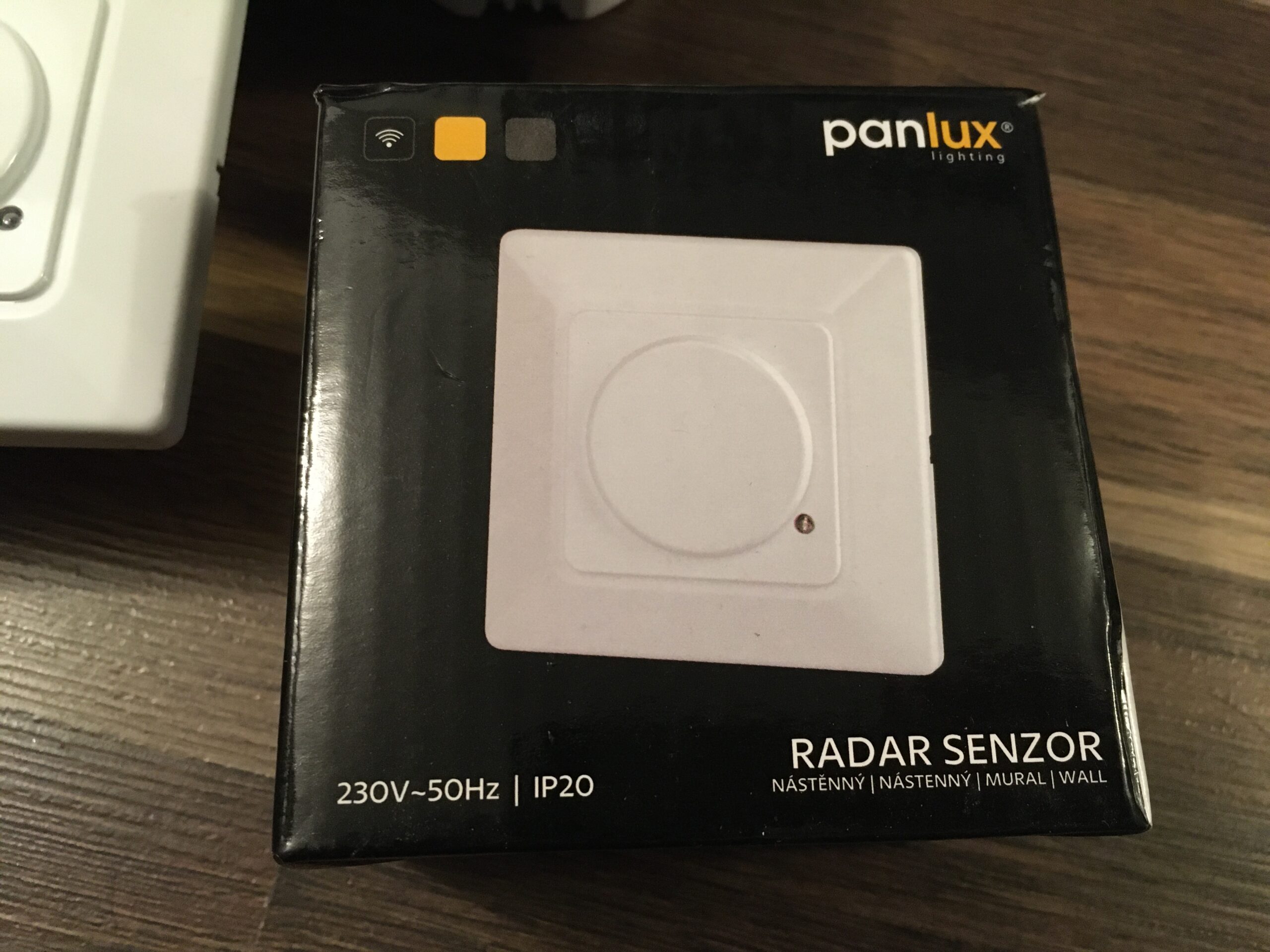 Pohybové čidlo mikrovlné Panlux PN71000006 140° bílá IP20 - Obrázek 2
